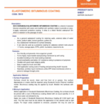 ELASTOMERIC BITUMINOUS COATING