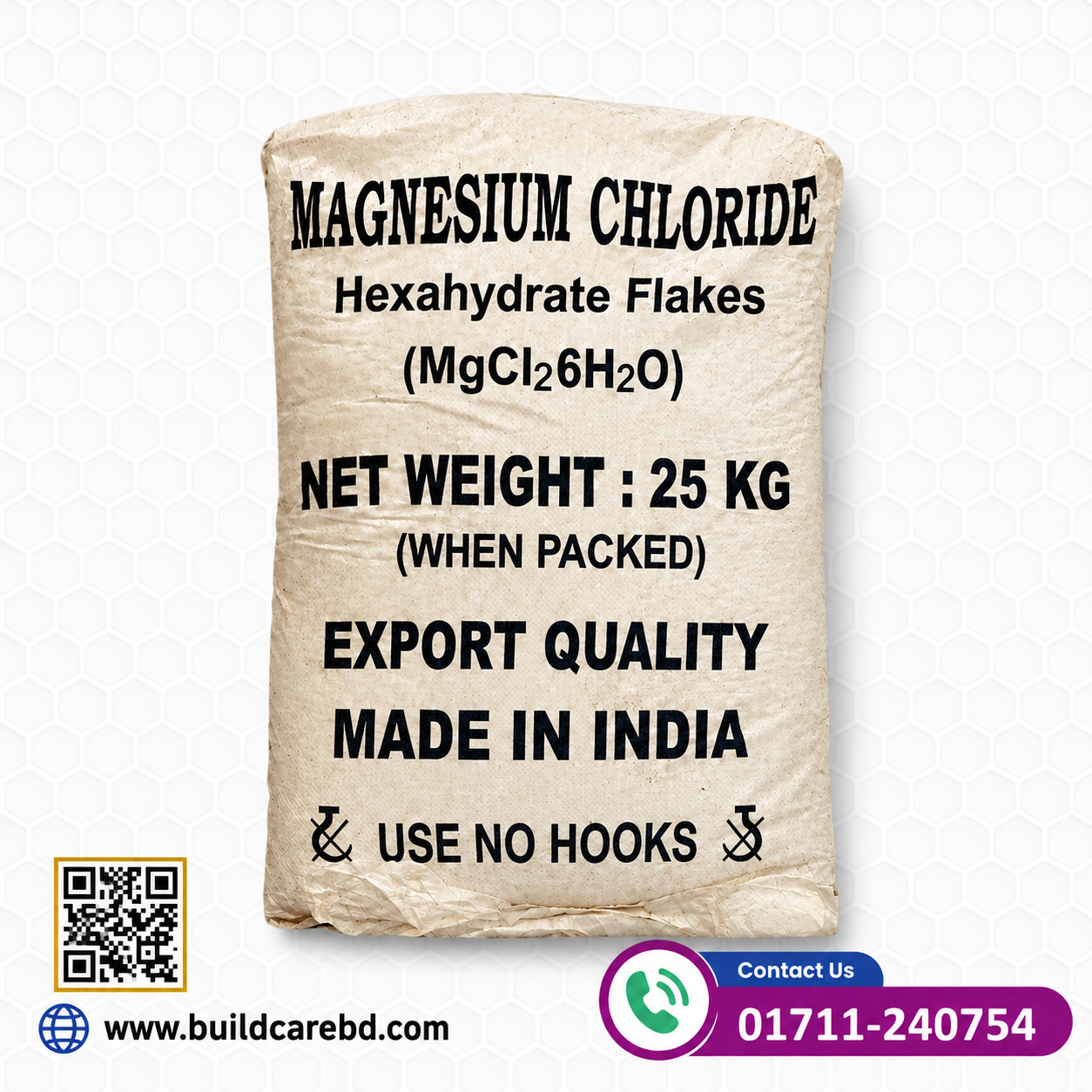 Magnesium Chloride Hexahydrate Flakes